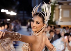 Hoa hậu, Á hậu Miss Earth 2023 khoe vai trần cùng đôi chân dài thon