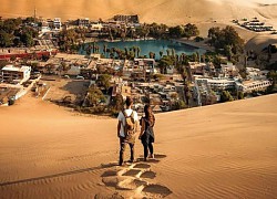 Ngắm nhìn ốc đảo Huacachina huyền ảo giữa sa mạc khô cằn ở Peru