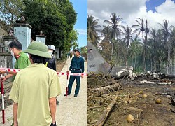 Nhân chứng kể lúc máy bay rơi ở Quảng Nam: Tiếng nổ vang trời, mảnh vỡ vương vãi