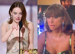 Taylor Swift khó chịu khi bị MC QCV "đá đểu", Emma Stone liền đáp trả hộ cực gắt