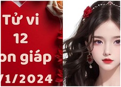 Tử vi 12 con giáp 9/1: Tý tài lộc ào ào về túi, Sửu tình duyên thăng hoa