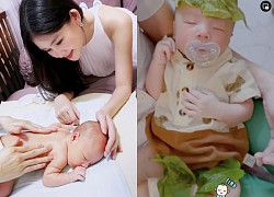 Nhóc tỳ gần 1 tháng tuổi, Lê Âu Ngân Anh hào hứng khoe tương tác đặc biệt của con