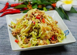 Rau này đang vào mùa, giá hơn 10.000 đồng/kg, đem xào với miến được món ăn sáng, trưa hay chiều đều ngon