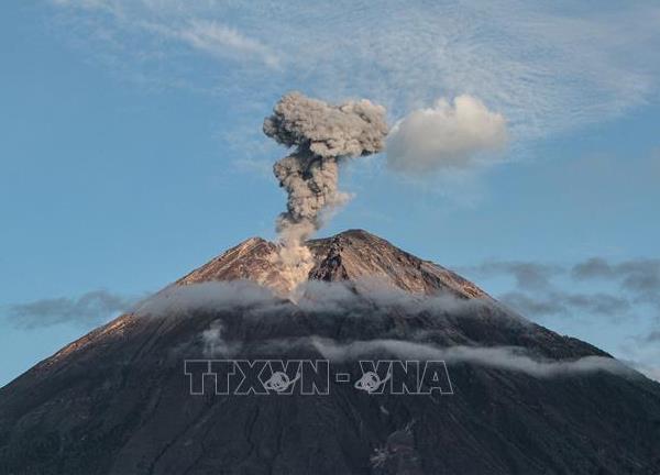 Tạm thời đóng cửa một sân bay ở Indonesia do núi lửa Semeru phun trào