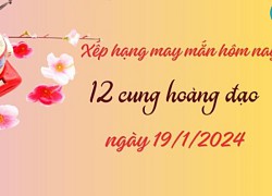 Xếp hạng may mắn của 12 cung hoàng đạo ngày 19/1/2024: 1 ngày cực may mắn của Thiên Bình