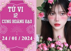 Tử vi vui 12 cung hoàng đạo ngày 24/1: Bảo Bình phát triển, Bạch Dương chậm trễ