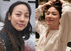 Chị đẹp Kbiz không ngại khoe mặt mộc: Song Hye Kyo vẫn xinh ngất, Lee Hyori lộ dấu hiệu tuổi tác vẫn được khen