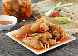 Món ngon ngày Tết: Chân giò ngâm mắm lạ miệng, thơm ngon ăn là mê