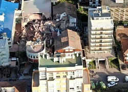Hàng trăm nhân viên cứu hộ tìm kiếm nạn nhân vụ sập khách sạn tại Argentina