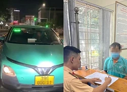 Xử phạt tài xế taxi đi ngược chiều đường Giảng Võ, "thi gan" với ô tô khác