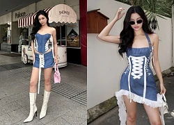 Khẳng định phong cách riêng với váy denim