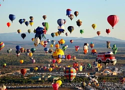 Sắc màu lễ hội khinh khí cầu Albuquerque