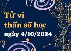 Thần số học thứ 6 ngày 4/10/2024: Số 4 đừng làm việc quá sức, số 9 đạt đỉnh cao