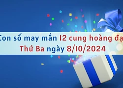 Con số may mắn 12 cung hoàng đạo hôm nay ngày 8/10/2024