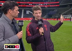 Muller khẩu chiến với Ballack