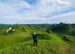 Phát hiện đồi cỏ như thảo nguyên nước ngoài ngay miền Bắc, cách Hà Nội hơn 300km, cực lý tưởng để săn mây