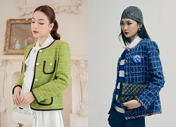 Vào thu, áo tweed là điểm nhấn đắt giá nhất tủ đồ công sở