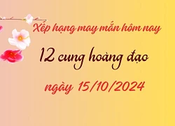 Xếp hạng may mắn của 12 cung hoàng đạo 15/10/2024: Cung Song Tử có vận may cực tốt