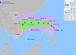 Bão Trà Mi sẽ vào biển Đông thành cơn bão số 6, hướng vào miền Trung