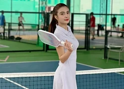 Em gái Công Vinh U40 vẫn trẻ như gái đôi mươi, vóc dáng nóng bỏng trên sân pickleball mới gây chú ý