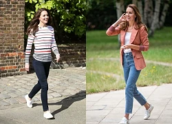 Kate Middleton mê mẩn quần jeans ôm chân, đây chính là mẫu jeans phụ nữ 40+ nên diện thường xuyên