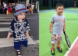 Cậu ấm nhà sao Việt: Hơn 2 tuổi đã "nhập môn" pickleball, nhìn tủ đồ hiệu mới gây choáng