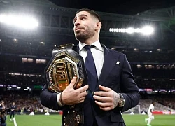 Sergio Ramos cổ vũ, 'Bò tót' Topuria đấm lệch hàm cựu vương UFC