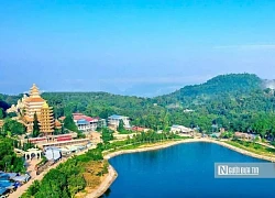 Chiêm ngưỡng vẻ đẹp của 'viên ngọc tâm linh' giữa lòng Thất Sơn