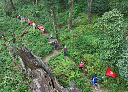 Chìm đắm trong biển mây, hoa tím đẹp như tranh trên đỉnh Tà Chì Nhù