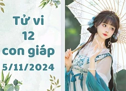 Dự đoán ngày mới 5/11/2024 cho 12 con giáp: Tuất làm ăn thuận lợi