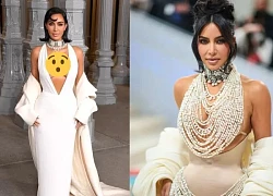 Kim Kardashian &#8220;ăn gạch&#8221; với phụ kiện khó coi, đeo vòng công nương thiếu tinh tế