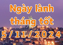 Ngày 5/11/2024 âm lịch là ngày xấu không nên làm các việc như kết hôn, xây dựng , ký hợp đồng, chuyển nhà, đổi việc, sửa mộ