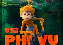 'Ozi: Phi vụ rừng xanh' tung trailer về hành trình trở thành anh hùng bất đắc dĩ của cô bé đười ươi