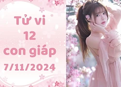 Dự đoán ngày mới 7/11/2024 cho 12 con giáp: Tý cần tự tin hơn