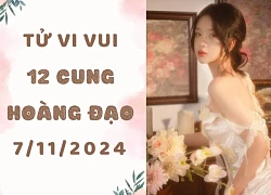 Thứ 5 ngày 7/11/2024: Cự Giải tay nhanh hơn não, Bọ Cạp mất động lực