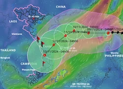 Tin bão mới nhất 8/11: Bão Yinxing vào Biển Đông thành bão số 7, giật cấp 17