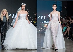 Váy cưới đính ngọc trai Việt Nam xuất hiện tại Vancouver Fashion Week