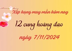 Xếp hạng may mắn của 12 cung hoàng đạo 7/11/2024: Thiên Bình có vận may cực tốt