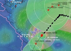 Bão số 7 đổ bộ các tỉnh từ Quảng Ngãi đến Phú Yên trong đêm nay 11-11