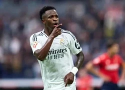 Vinicius lập hat-trick, Real Madrid vù.i dậ.p Osasuna