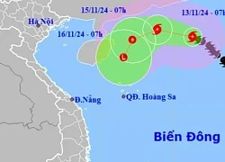 Bão số 8 suy yếu, miền Trung mưa lớn