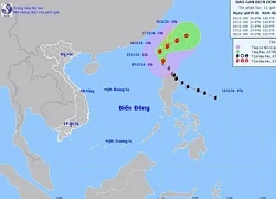 Bão Usagi tiến đến gần biển Đông, giật cấp 13