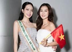 Xôn xao thái độ lạ của Quế Anh sau khi Thanh Thủy đăng quang Miss International