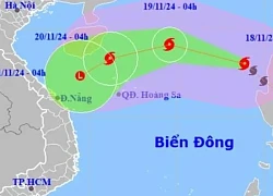 Bão Man-yi vào Biển Đông, hướng vào vùng biển Trung Trung Bộ