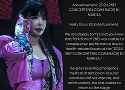 Chuyện gì đã xảy ra với Park Bom: Được cấp cứu giữa concert nhưng không có tiến triển