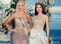 Khung hình hot nhất hiện tại: Hoa hậu Thùy Tiên đọ sắc cực căng bên Miss Universe 2024