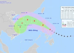 Siêu bão Man-yi di chuyển theo hướng Tây Bắc, tốc độ 20 km/h