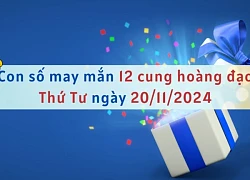 Con số may mắn 12 cung hoàng đạo ngày mới 20/11/2024