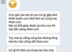 Đoạn tin nhắn giữa mẹ kế và con riêng của chồng khiến nhiều người sốc: "Cảm giác một lần nữa mất đi mẹ thật tệ"