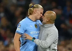 Phản ứng của Haaland khi Pep ở lại Man City